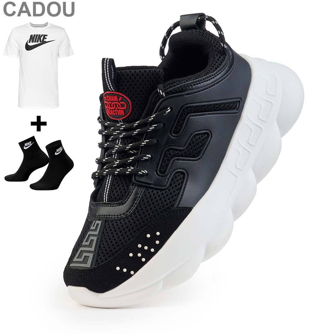 Chain Reaction Black White