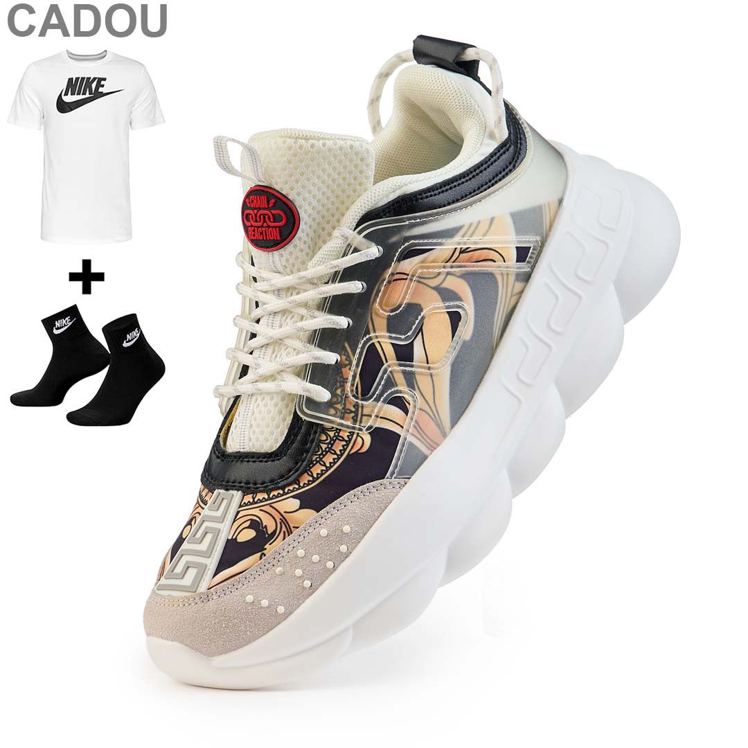 Chain Reaction White Gold