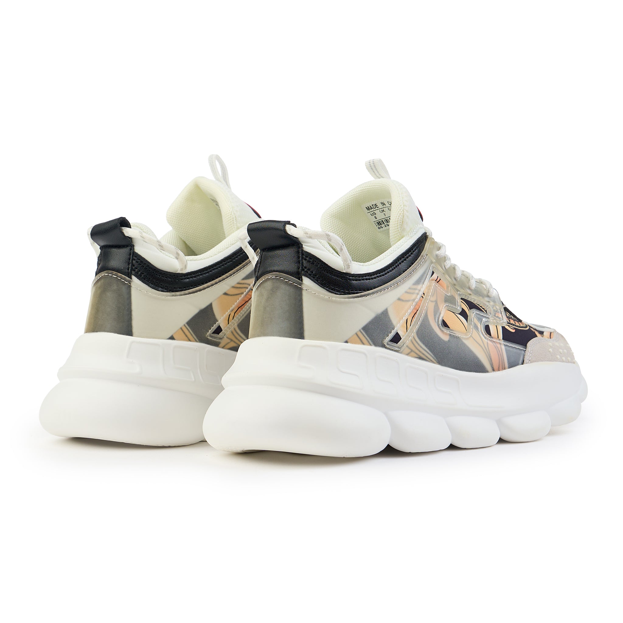 Chain Reaction White Gold