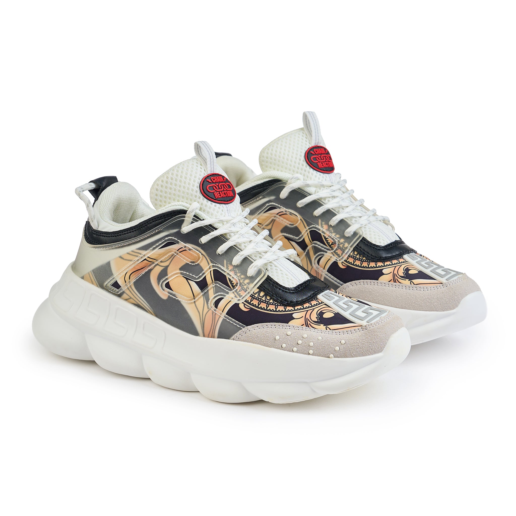 Chain Reaction White Gold