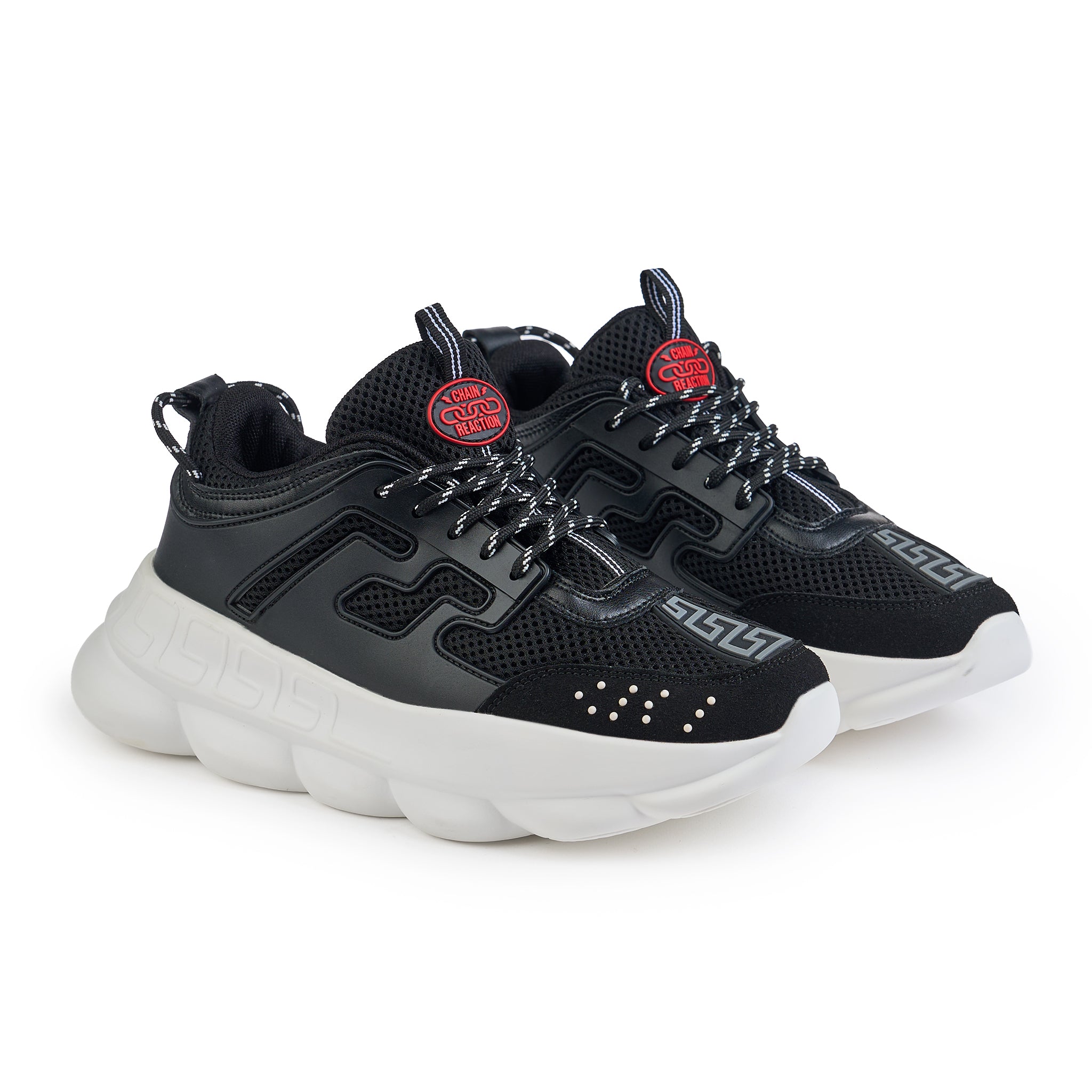 Chain Reaction Black White